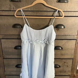 Flora Nikrooz Light Blue babydoll nightie